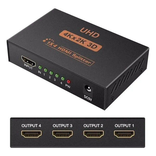 Alfais 5234 4 Port 4K Ultra HD Hdmı Çoklayıcı - Görsel 2