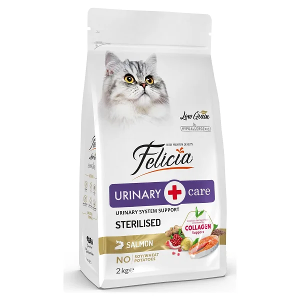 Felicia Somonlu 2 Kg Kısırlaştırılmış Yetişkin Kedi Maması - Görsel 9