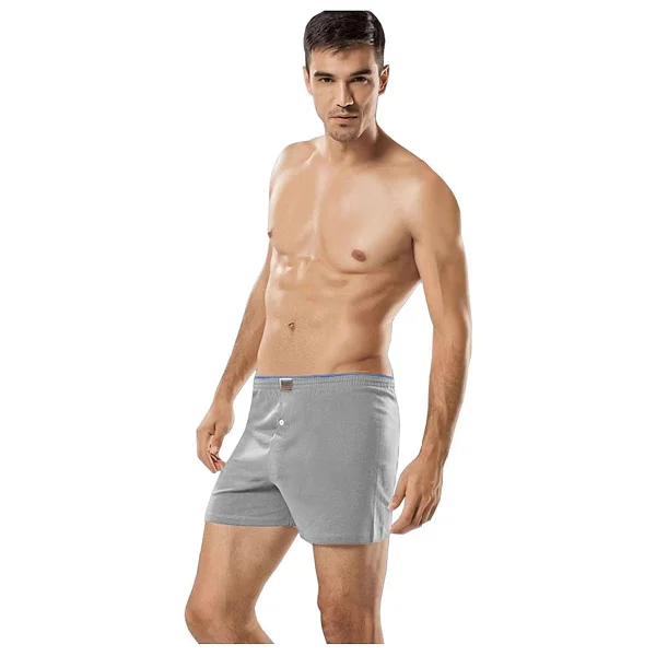 Tutku 0117 6'lı Penye Düz Erkek Boxer - Görsel 8