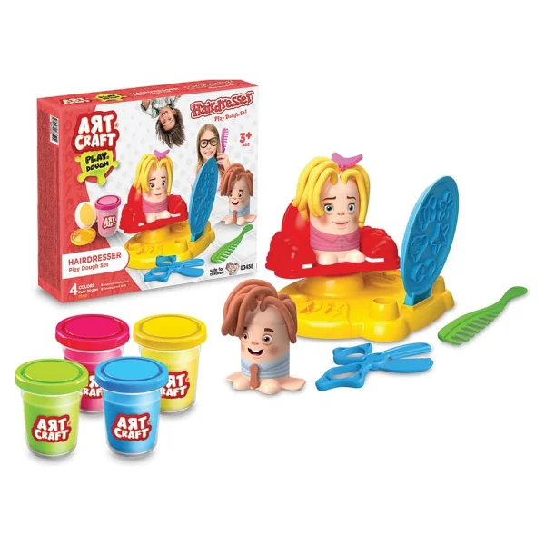 Art Craft Kuaför Oyun Hamuru Seti 03458 - Görsel 7