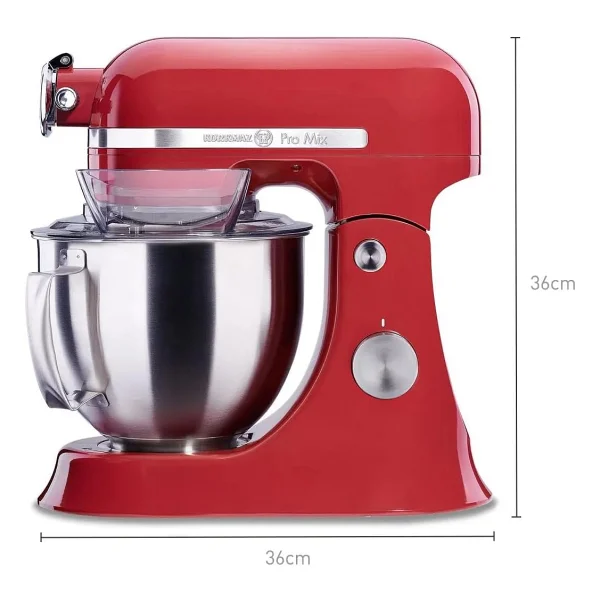 Korkmaz Pro Mix A470-03 1600 W 4.7 lt Kırmızı Stand Mikser - Görsel 8