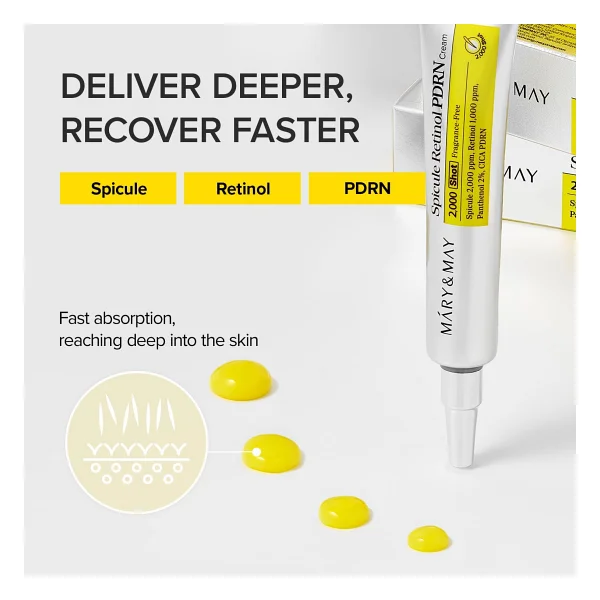 Mary & May Retinol Spicule Pdrn 15 Gr Göz Kremi - Görsel 3