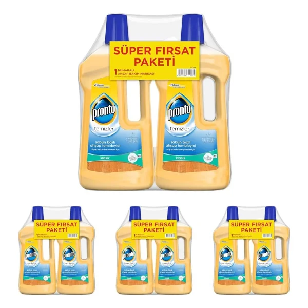 Pronto Sabun Bazlı Ahşap Temizleyici Klasik (1 x 2500 mL) - Görsel 7