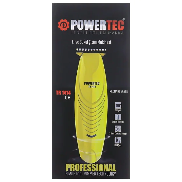 Powertec Tr-1414 Sakal Saç Kesme Makinesi - Görsel 4