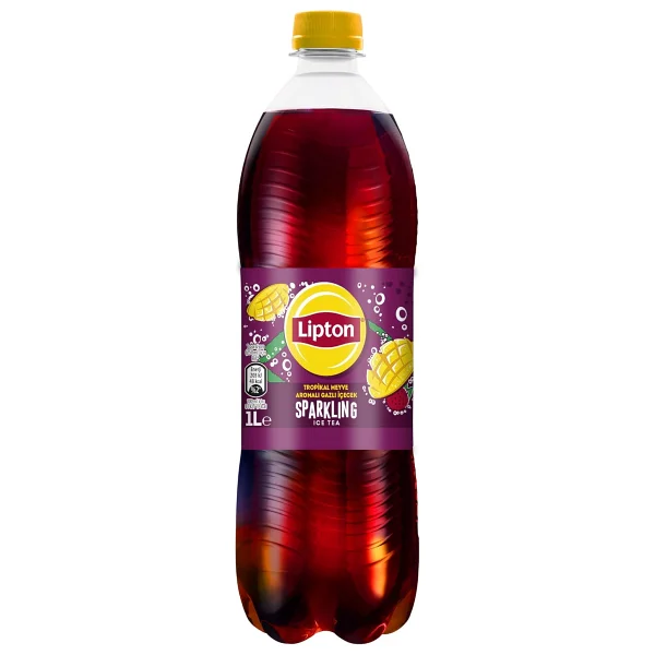 Lipton Ice Tea Sparkling Tropikal 1 lt