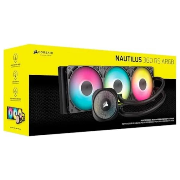 Corsair Nautilus 360 Rs Argb Cw-9060093-Ww İşlemci Sıvı Soğutucu - Görsel 6