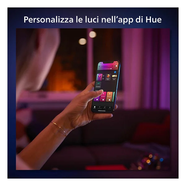Philips Hue Go Belle Taşınabilir Akıllı Masa Lambası - Görsel 7
