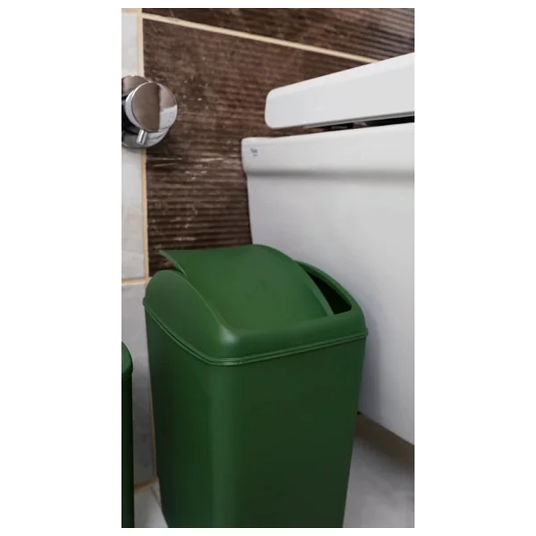 Smartware Katre Çöp Kovası Ve Klozet Fırçası Antrasit - Görsel 10
