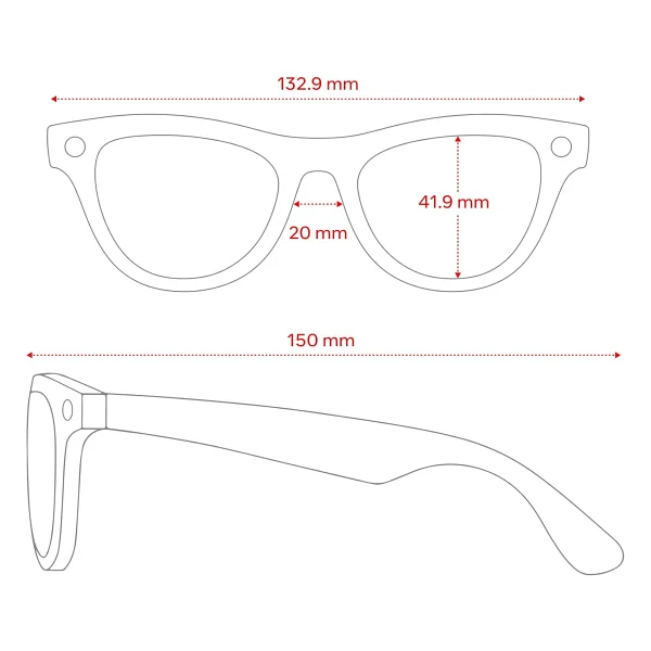 Ray-Ban Meta Skyler Rw4010 Akıllı Gözlük - Görsel 8