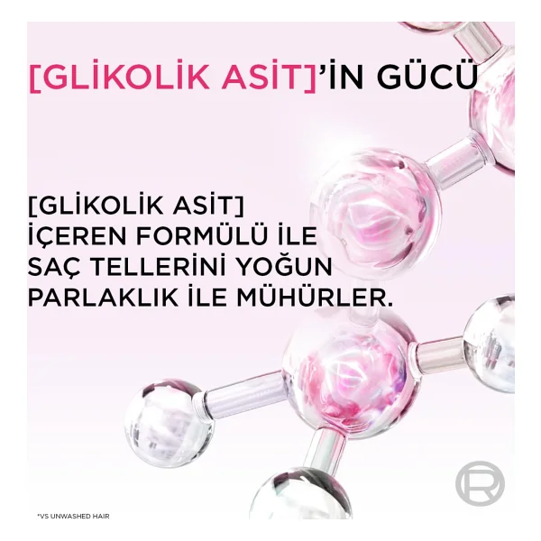 L 'oreal Paris Elseve Glycolic Gloss Parlaklık Veren 300 Ml Şampuan - Görsel 4