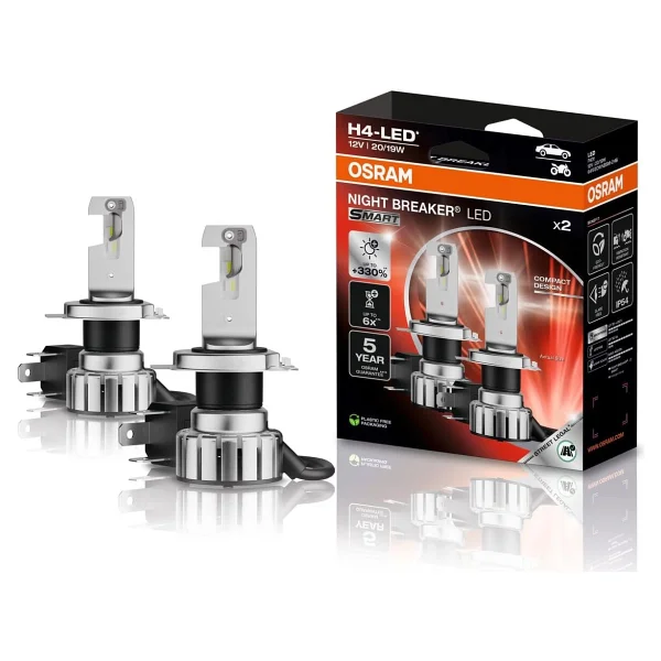 Osram Night Breaker LED Speed H7 64210DWNBSP-2HB 2'li Oto Ampul - Görsel 6