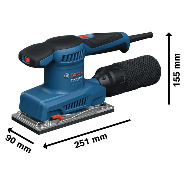 Bosch Gss 20-18 A Titreşimli Zımpara Makinesi - Görsel 2