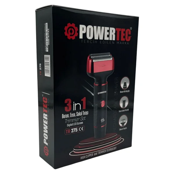 Powertec Tr-275 3in1 Günlük Erkek Bakım Seti - Görsel 3
