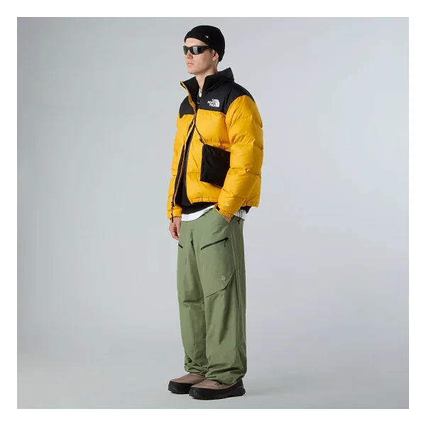 The North Face 1996 Retro Nuptse NF0A3C8DZU31 Kaz Tüyü Sarı Erkek Şişme Mont - Görsel 4
