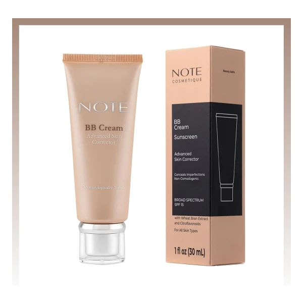 Note Cosmetics Bb Cream 02 Spf 15 Nemlendirici Etkili Yoğun Kapatıcı Bb Krem (3 Paketi) - Görsel 6