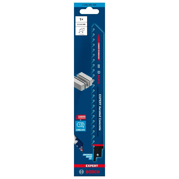 Bosch Expert Hollow Brick S1243hm 2608900417 Tilki Kuyruğu Testere Ucu - Görsel 2