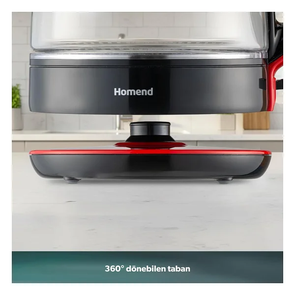 Homend Infinity 1764H 1900 W Cam Çay Makinesi - Görsel 6