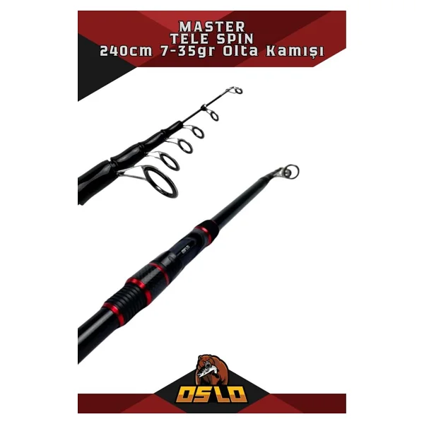 Oslo Master 240Cm 7-35 Gr Tele Spin Olta Kamışı - Görsel 5