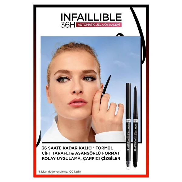 L'oreal Paris Automatic Infaillible 12 Bronzed Espresso Göz Kalemi - Görsel 4