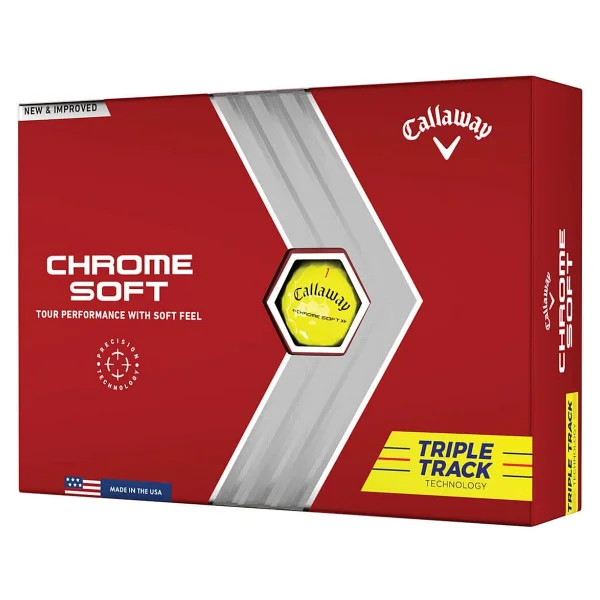 Callaway Golf Krom Yumuşak Golf Topları (Seri 2022) - Görsel 5
