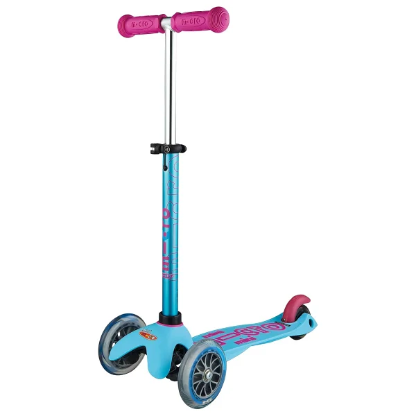 Micro Mini Deluxe MMD074 Turkuaz-Pembe 3 Tekerlekli Çocuk Scooter - Görsel 5