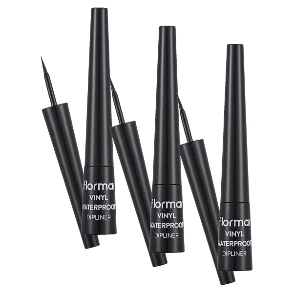 Flormar Vinly Waterproof 001 Black Dipliner - Görsel 7