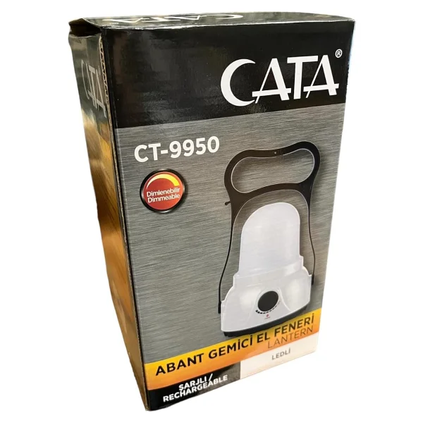 Cata Ct-9950 Gemici LED Şarjlı El Feneri - Görsel 4