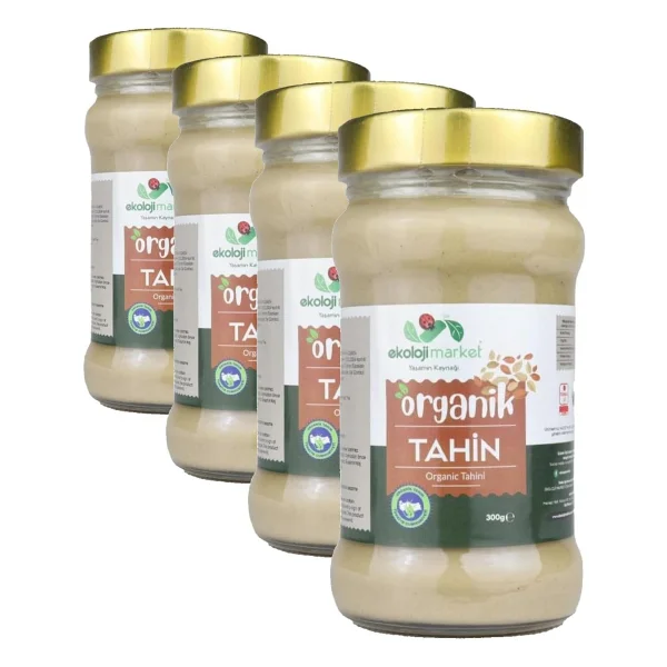 Ekoloji Market Organik Tahin 300 gr - Görsel 3