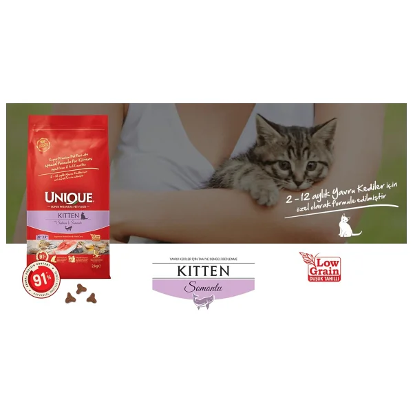 Unique Somonlu 2 Kg Yavru Kedi Maması - Görsel 2