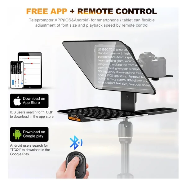 Lensgo Tc12 12.9" Teleprompter - Görsel 4
