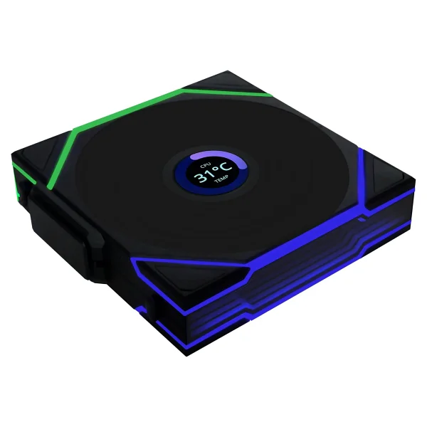 Lian Li Unı Fan Tl Wireless Lcd 120 Reverse G99.12rtllcd1w1b.00 Siyah 12 Cm Kasa Fanı - Görsel 6