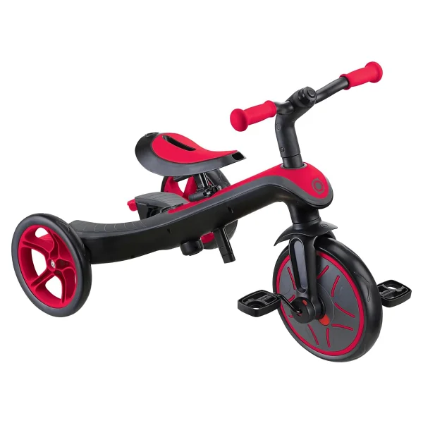 Globber Explorer Trike 4 İn 1 Kırmızı Bebek Bisikleti - Görsel 4