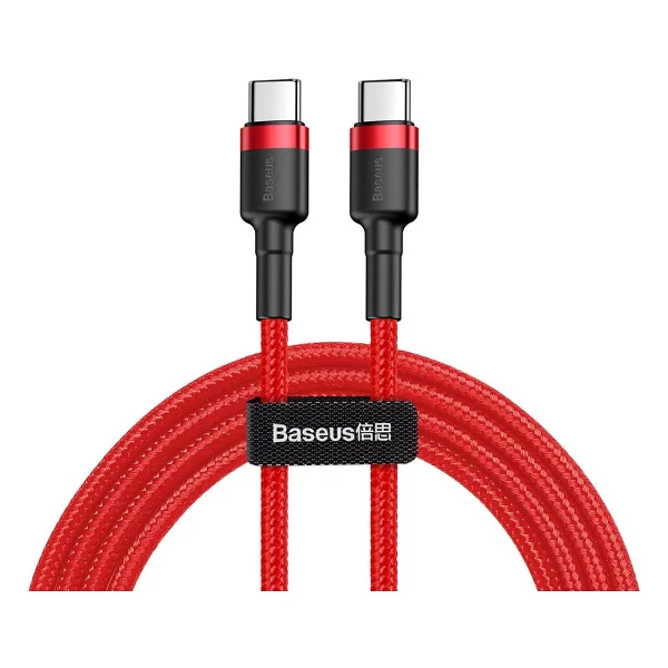 Baseus Cafule 1 M Type-C To Type-C Hızlı Şarj Kablosu - Görsel 8