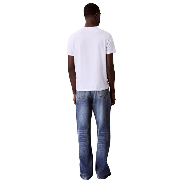 Calvin Klein Low Embroidery 16s Jersey Lv04rb295g Kısa Kollu Bisiklet Yaka Erkek Tişört - Görsel 2