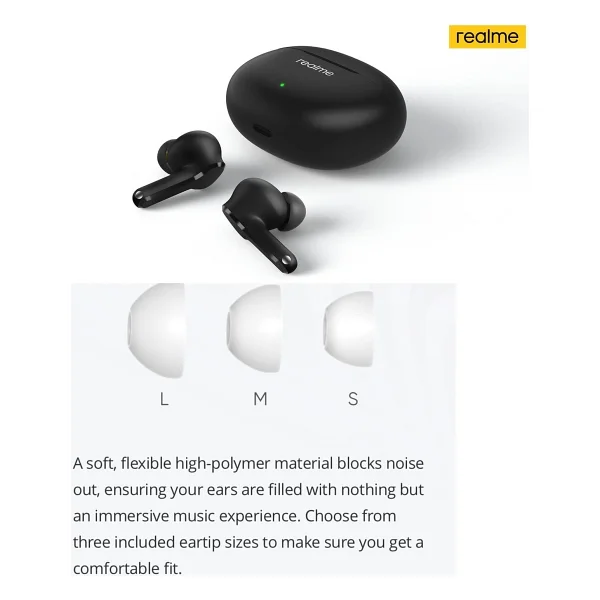 Realme Buds T100 TWS Beyaz Kulak İçi Bluetooth Kulaklık - Görsel 5