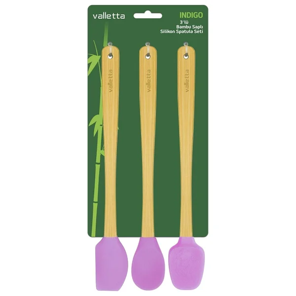 Valletta İndigo 26 cm 3'lü Spatula Seti - Görsel 4