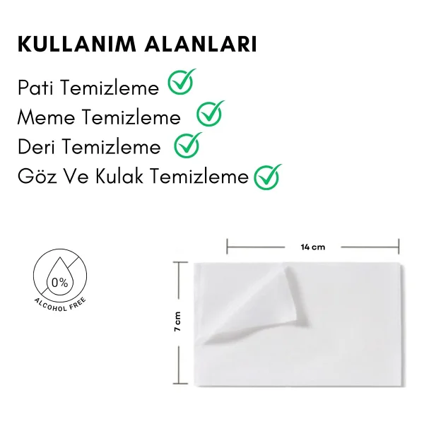 Bioxi Animal Health Çok Amaçlı 30lu Temizleme Mendil - Görsel 2