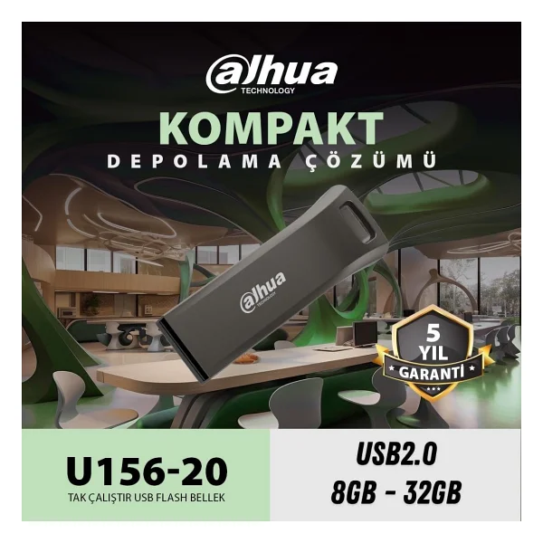 Dahua U156-20-8gb 8 GB Flash Bellek - Görsel 5