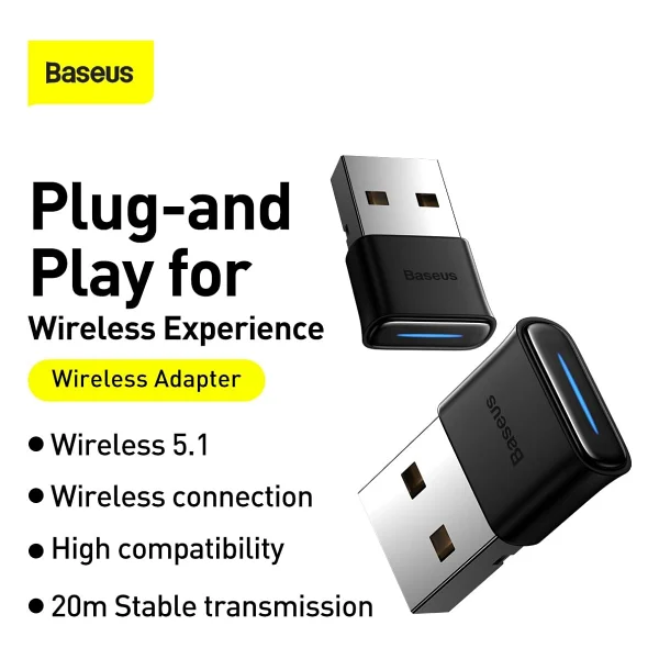 Baseus BA04 Bluetooth Adaptör - Görsel 7