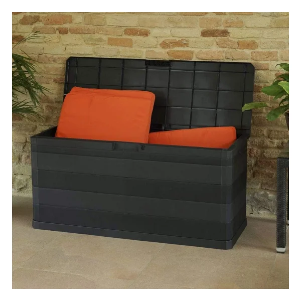 Toomax Multibox Elegance Bahçe Depolama Dolabı/Sandığı Gri - Görsel 4