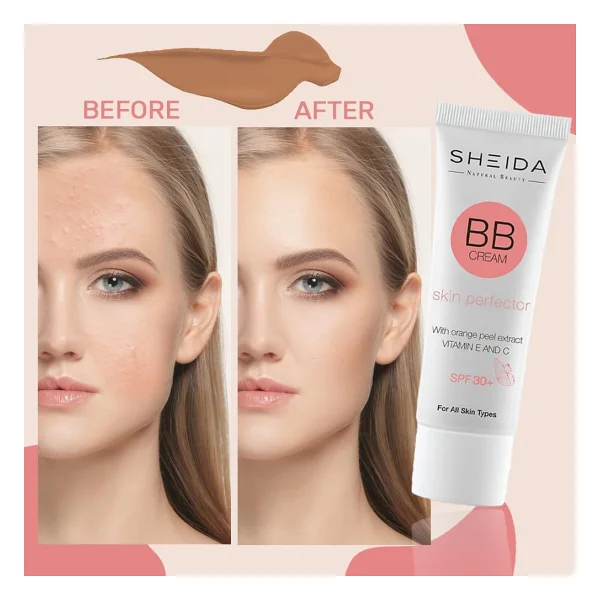 Sheida Skin Perfector Medium Spf 30+ 50 Ml Bb Krem - Görsel 4