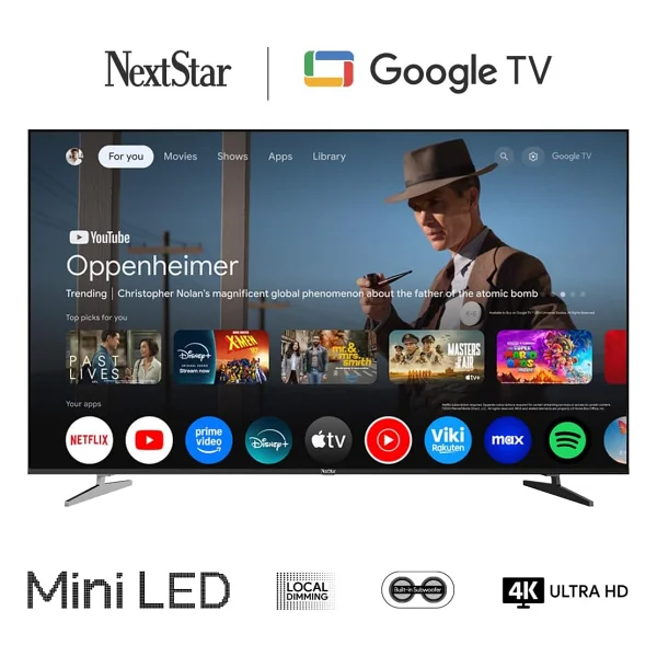 Nextstar Ye-65ıdwg11 4K Ultra HD 65" 165 Ekran Uydu Alıcılı Google Smart Mini LED TV - Görsel 3