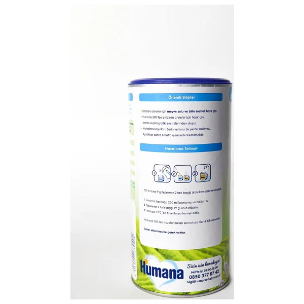 Humana Still Tee Emziren Anne İçeceği 200 gr - Görsel 6