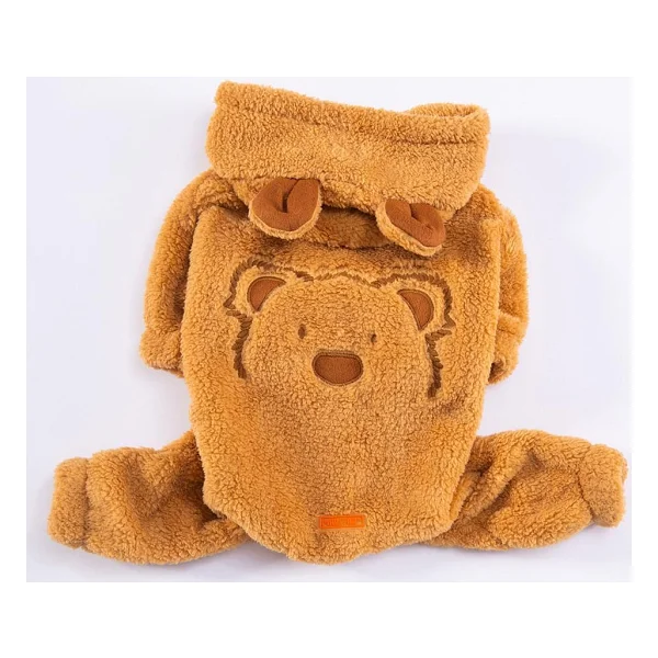 Pawstar Latte Koala Peluş Küçük Irk Köpek Tulumu - L - Görsel 3