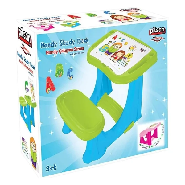 Pilsan 03 515 Pratik Pembe Çalışma Masası - Görsel 6