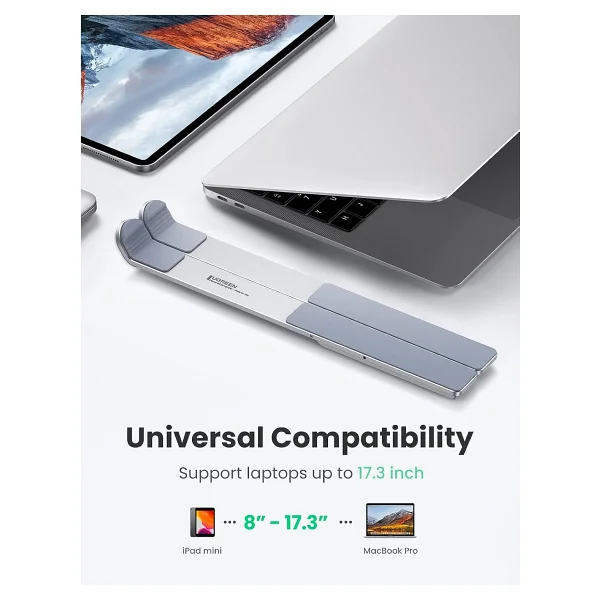 UGREEN Dizüstü Bilgisayar Standı Katlanabilir MacBook Pro Air ile Uyumlu MateBook Dizüstü Bilgisayar - Görsel 8
