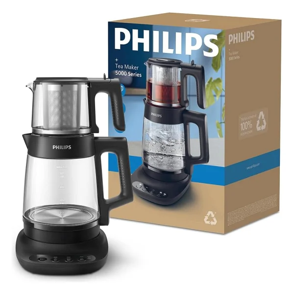 Philips 5000 Serisi Hd7360/00 1900 W Cam Çay Makinesi - Görsel 7
