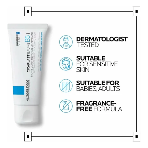 La Roche-Posay Cicaplast Baume B5+ Yatıştırıcı Ve Onarıcı Bakım Kremi 100 Ml - Görsel 10