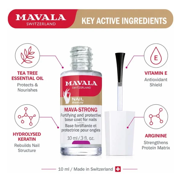 Mavala Mava-Strong 10 Ml Tırnak Sertleştirici - Görsel 5