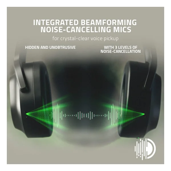 Razer Barracuda Rz04-03790100-R3m1 Siyah Kablolu/Kablosuz Kulak Üstü Oyuncu Kulaklığı - Görsel 4